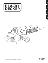 Black & Decker G650 Series Kullanım kılavuzu