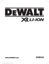 DeWalt DCM565 Kullanım kılavuzu