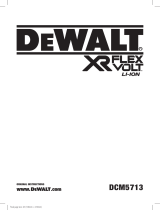 DeWalt DCM5713X1 Kullanım kılavuzu