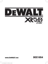 DeWalt XR FLEXVOLT LI-ION DCC1054 Kullanım kılavuzu