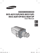 Samsung SCC-B2313P Kullanım kılavuzu