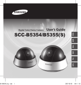 Samsung SCC-B5354SP Kullanım kılavuzu