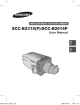 Samsung SCC-B2315P Kullanım kılavuzu