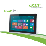 Acer W701 Kullanım kılavuzu