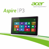 Acer Aspire P3-171 Kullanım kılavuzu
