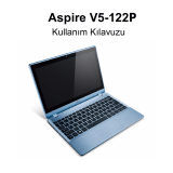 Acer Aspire V5-122P Kullanım kılavuzu