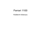 Acer Ferrari 1100 Kullanım kılavuzu