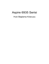 Acer Aspire 6935 Hızlı başlangıç ​​Kılavuzu