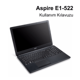 Acer Aspire E1-522 Kullanım kılavuzu
