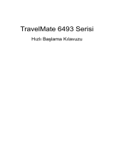 Acer TravelMate 6493 Hızlı başlangıç ​​Kılavuzu