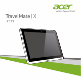 Acer TravelMate X313-E Kullanım kılavuzu