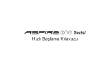 Acer AOD260 Hızlı başlangıç ​​Kılavuzu