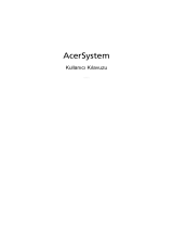 Acer Aspire X1300 Kullanım kılavuzu