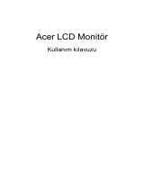 Acer B243HL Kullanım kılavuzu