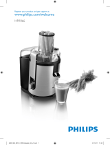 Philips HR1866/00 Kullanım kılavuzu