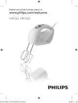 Philips hr 1560 55 Kullanım kılavuzu