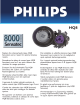 Philips HQ8/11 Kullanım kılavuzu