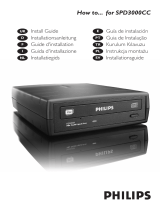 Philips SPD3000CC-05 Kullanım kılavuzu