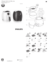Philips HD9240 Airfryer XL Kullanım kılavuzu