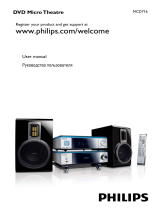 Philips MCD716/58 Kullanım kılavuzu