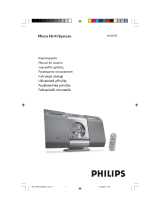 Philips MCM275/12 Kullanım kılavuzu