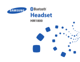 Samsung HM1800 Kullanım kılavuzu