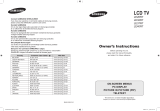 Samsung LE32R71W Kullanım kılavuzu