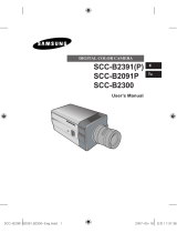 Samsung SCC-B2091P Kullanım kılavuzu