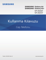 Samsung SM-A600F Kullanım kılavuzu