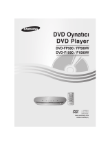 Samsung DVD-F1080 Kullanım kılavuzu