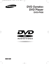 Samsung DVD-P450 Kullanım kılavuzu