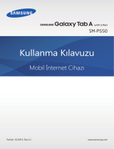 Samsung SM-P550 Kullanım kılavuzu