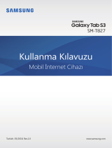 Samsung SM-T827 Kullanım kılavuzu