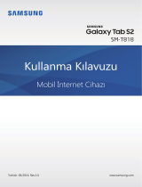 Samsung SM-T818 Kullanım kılavuzu