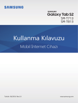 Samsung SM-T813 Kullanım kılavuzu