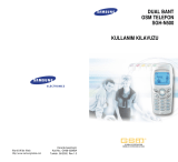 Samsung SGH-N500UA Kullanım kılavuzu