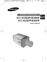 Samsung SCC-B2003P Kullanım kılavuzu