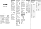 Sony RM-EZ4T Kullanma talimatları