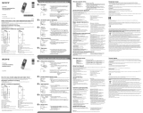 Sony ICD-BX140 Quick Start Guide and Installation