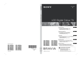 Sony KDL-32P3000 El kitabı