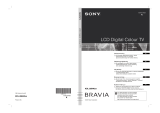 Sony KDL-26B4050 El kitabı