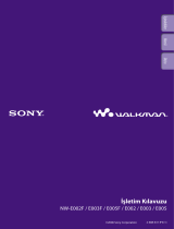 Sony NW-E003F Kullanma talimatları