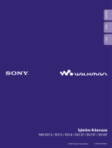 Sony NW-E013 Kullanma talimatları