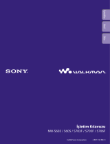 Sony NW-S705F Kullanma talimatları