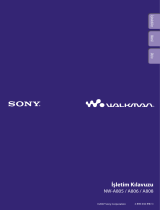 Sony NW-A805 Kullanma talimatları