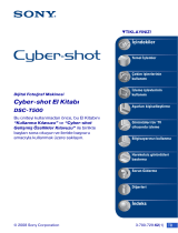 Sony DSC-T500 Kullanma talimatları