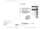 Sony DCR-DVD110E Kullanma talimatları