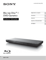 Sony BDP-S790 Kullanma talimatları