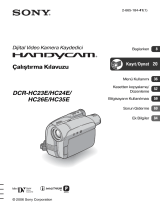 Sony DCR-HC26E Kullanma talimatları