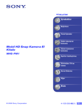 Sony MHS-PM1 Kullanma talimatları